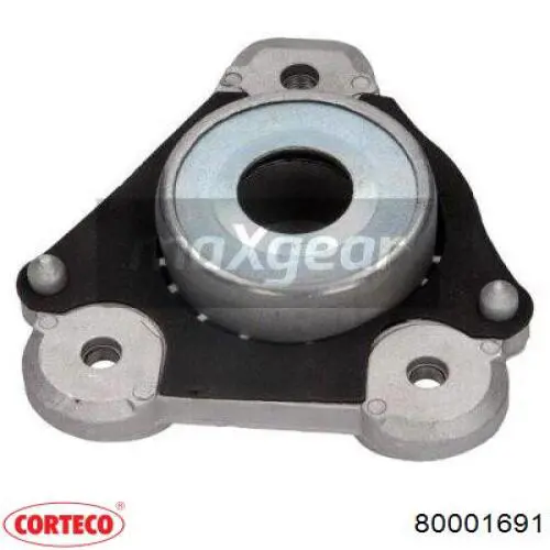 Soporte del amortiguador delantero izquierdo 80001691 Corteco