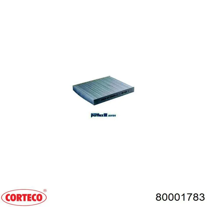 Filtro de cabina Corteco 80001783 precio, desde 10,22 EUR