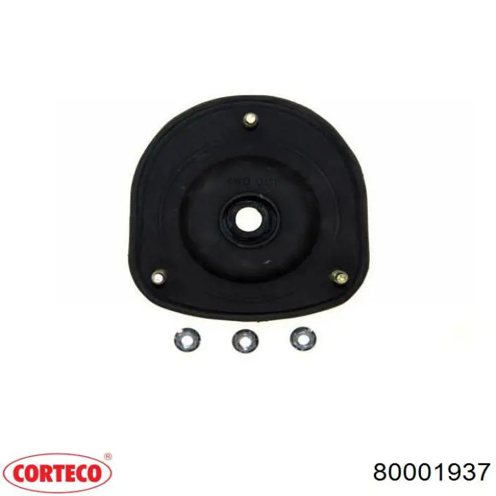 Copela de amortiguador trasero 80001937 Corteco
