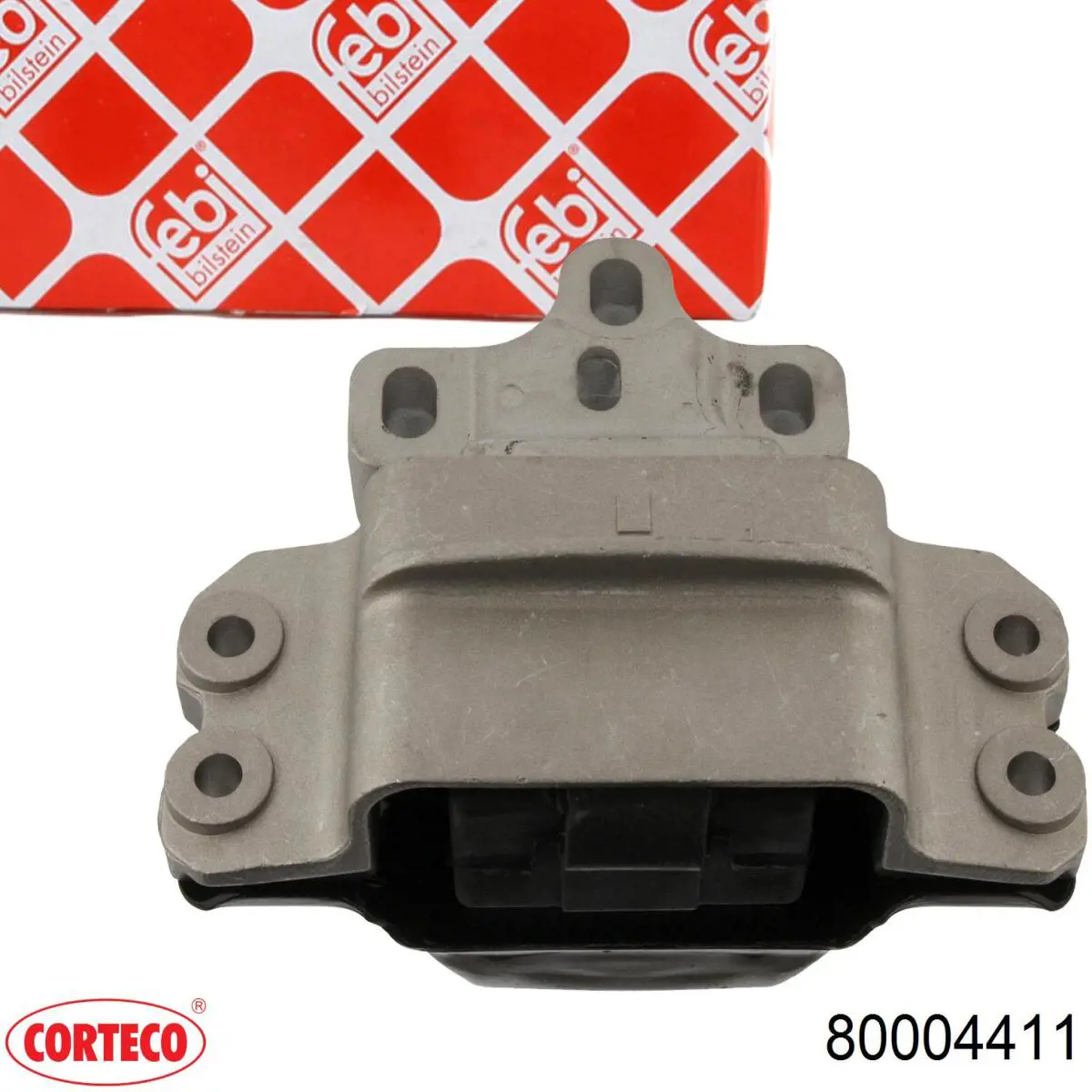 Soporte izquierdo del motor 80004411 Corteco