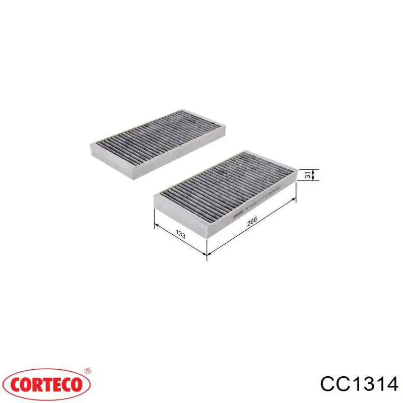CC1314 Corteco filtro habitáculo