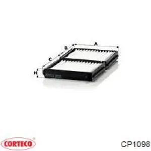 CP1098 Corteco filtro habitáculo