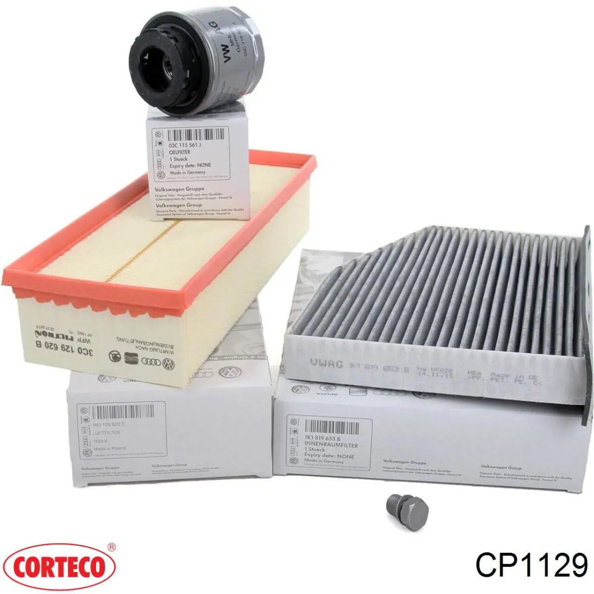 CP1129 Corteco filtro habitáculo