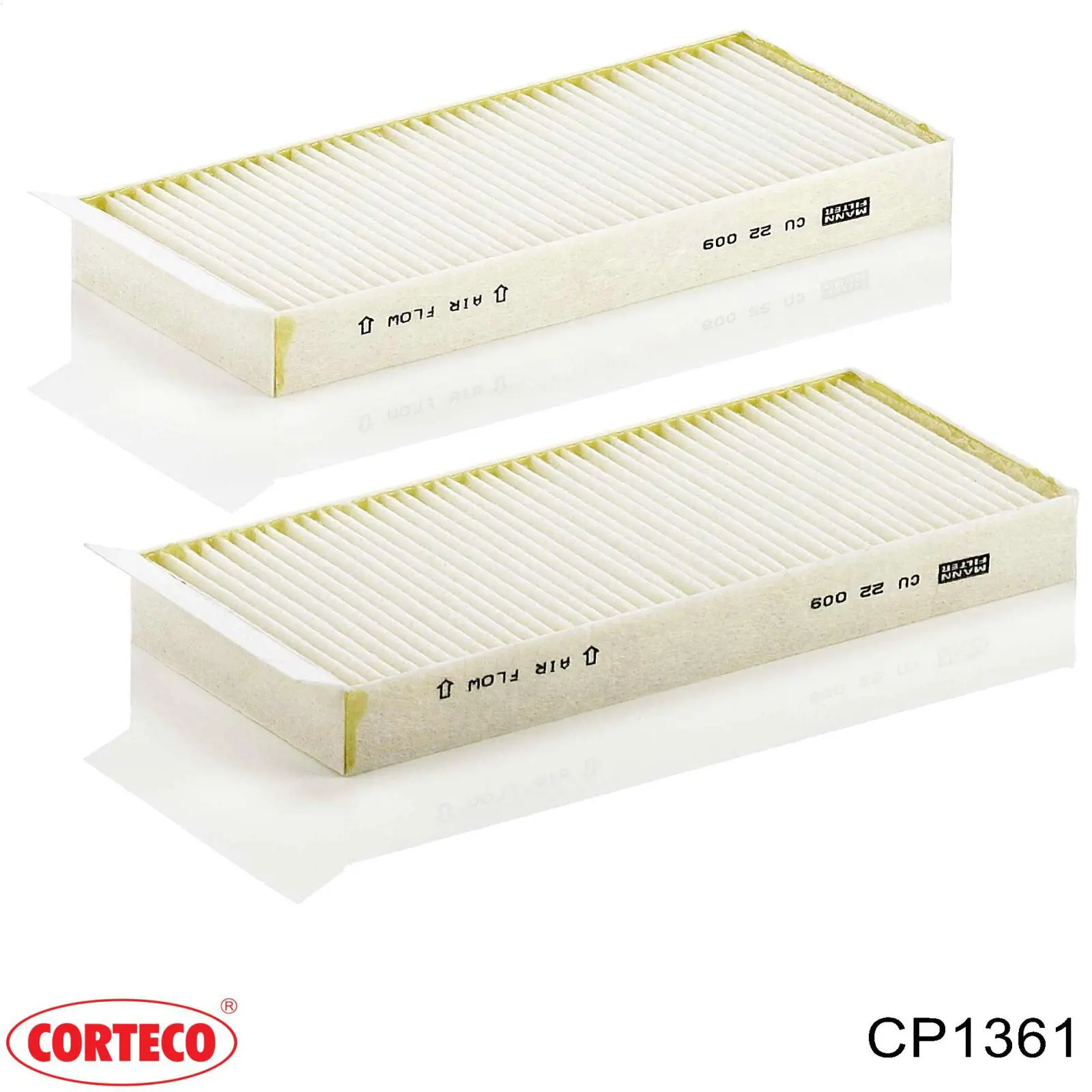 CP1361 Corteco filtro habitáculo