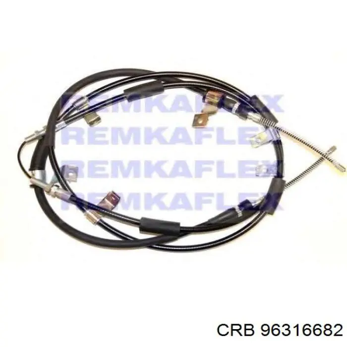 96316682 CRB cable de freno de mano trasero derecho/izquierdo