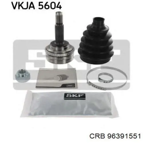 Junta homocinética exterior delantera Chevrolet Aveo 2 T250, T255