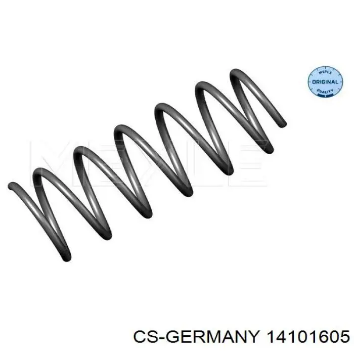 14101605 CS Germany muelle de suspensión eje delantero