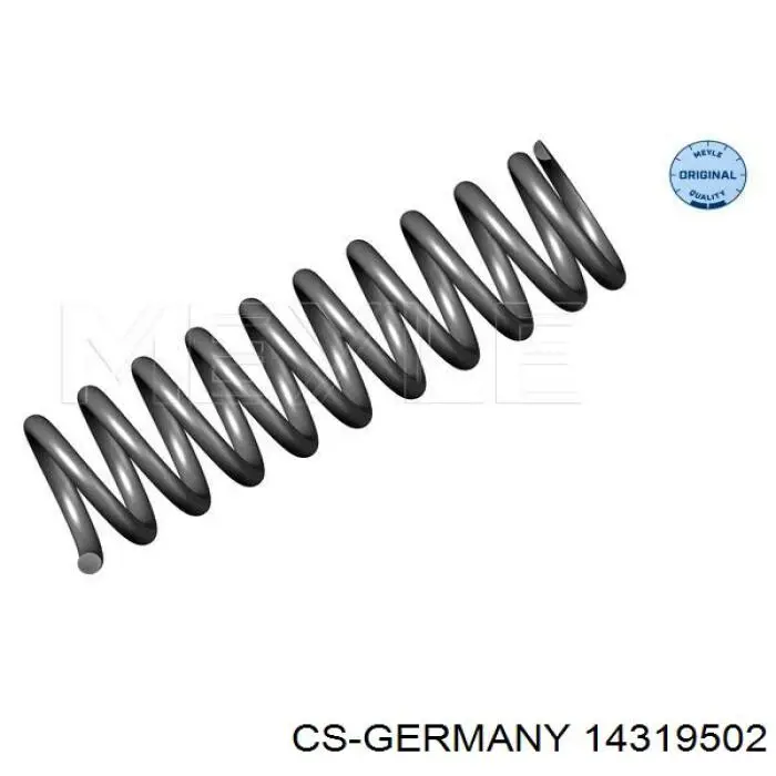 14.319.502 CS Germany muelle de suspensión eje delantero