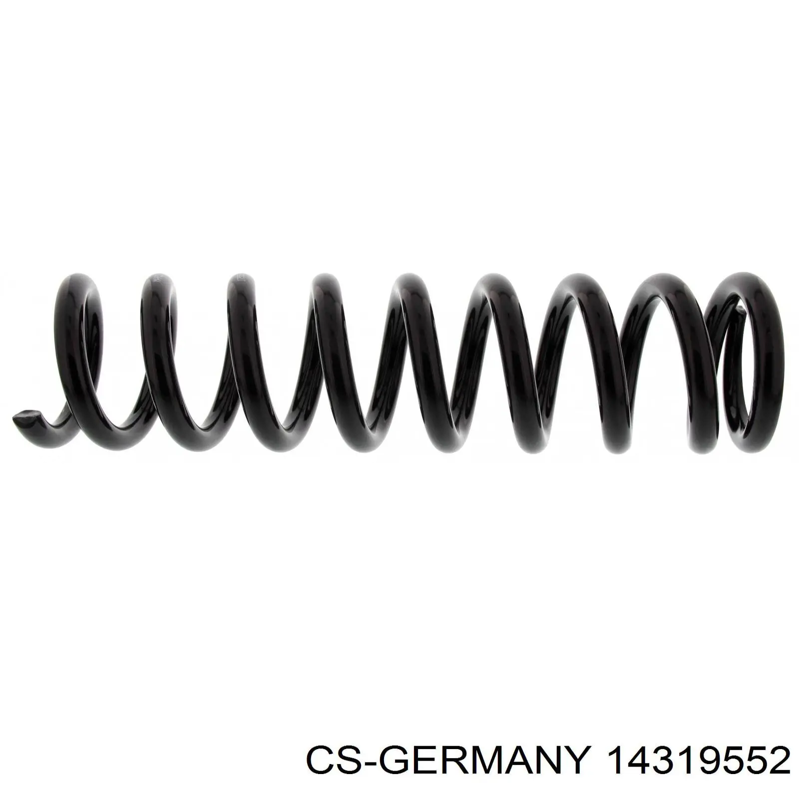 14319552 CS Germany muelle de suspensión eje trasero