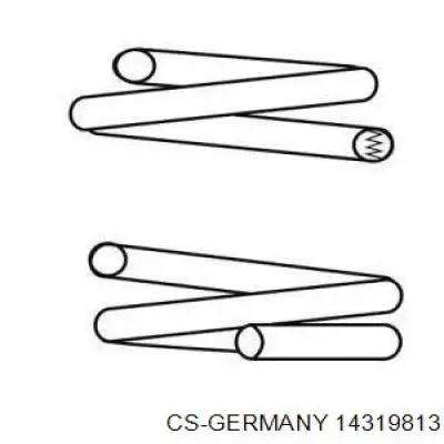 Comprar 14319813 CS Germany Muelle de eje trasero
