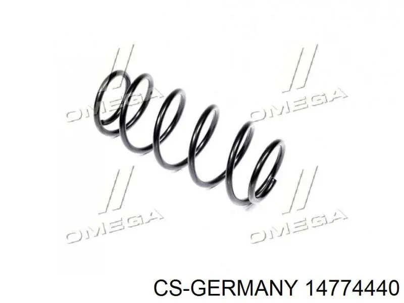Muelle delantero CS Germany 14774440 precio, desde 30,80 EUR