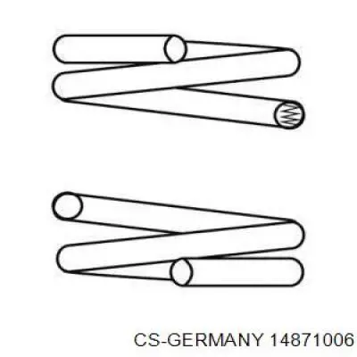 Comprar 14871006 CS Germany Muelle delantero