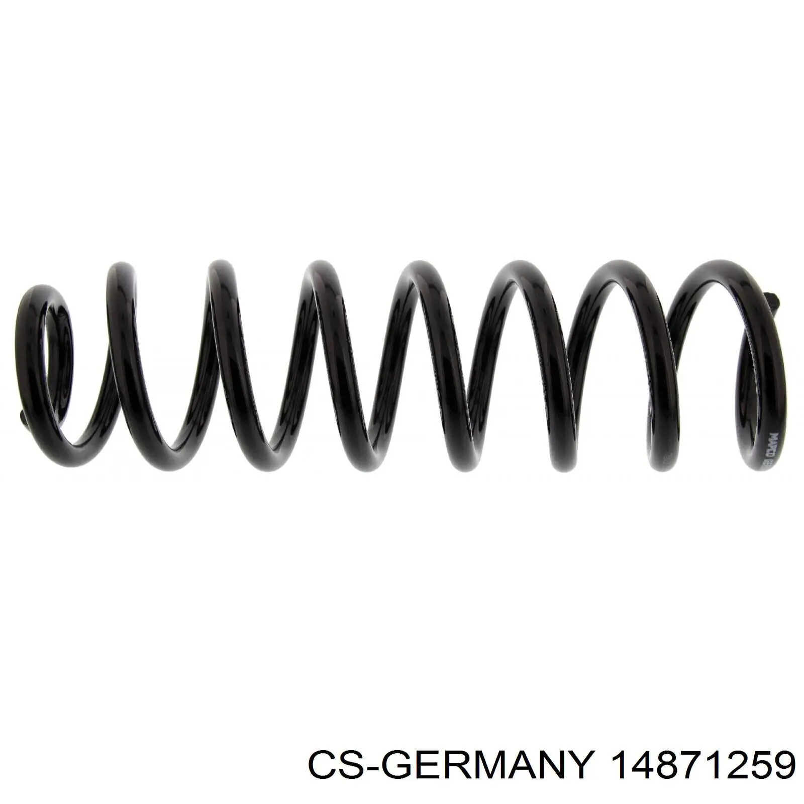 14871259 CS Germany muelle de suspensión eje trasero