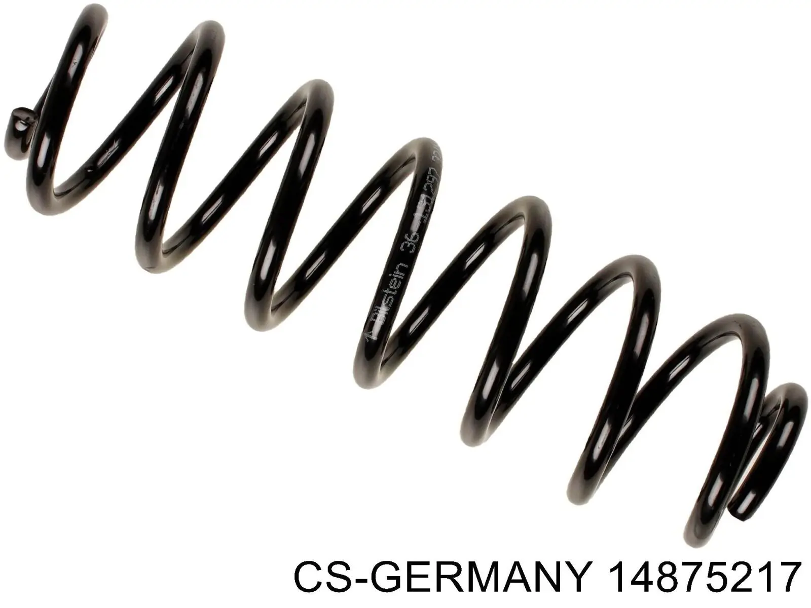 14875217 CS Germany muelle de suspensión eje trasero