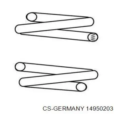 Muelle delantero CS Germany 14950203 precio, desde 36,84 EUR