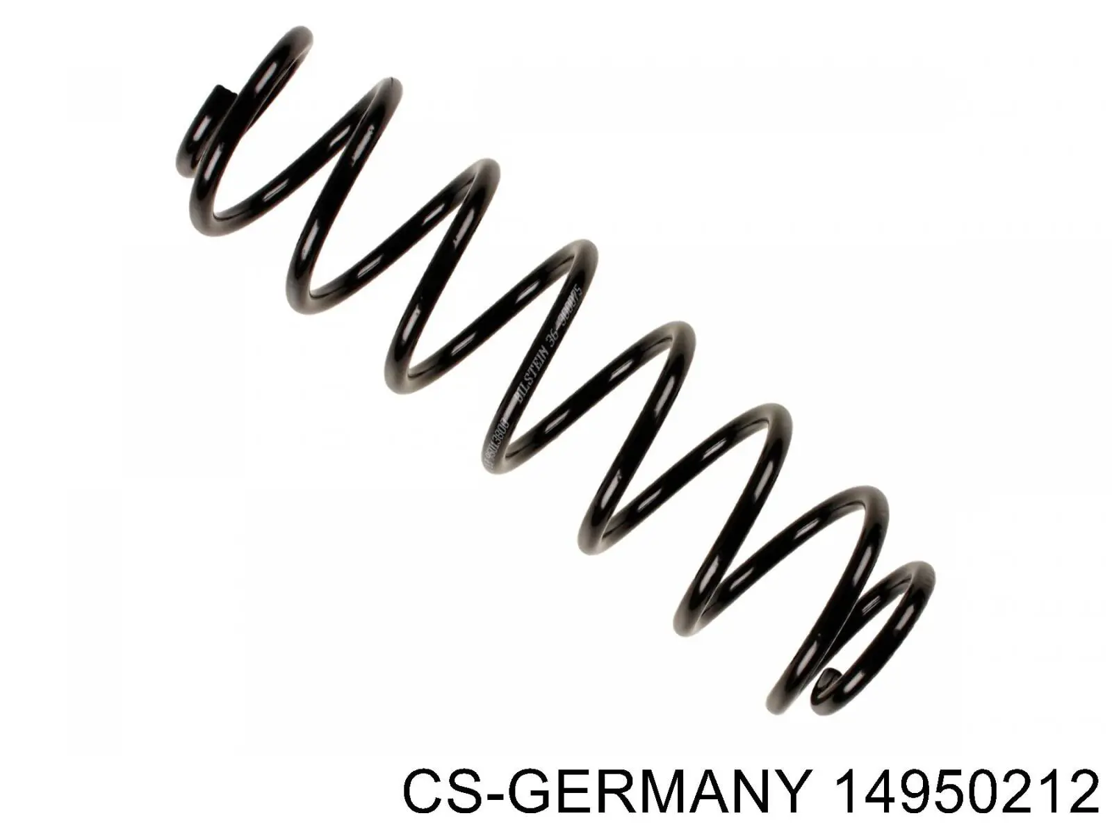 14950212 CS Germany muelle de suspensión eje trasero