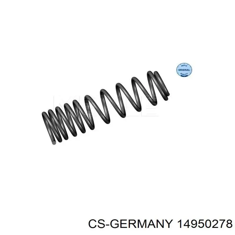 Comprar 14950278 CS Germany Muelle de eje trasero