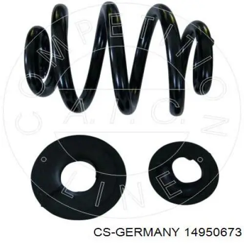 Muelle de suspensión trasero CS Germany 14950673 precio, desde 72,60 EUR