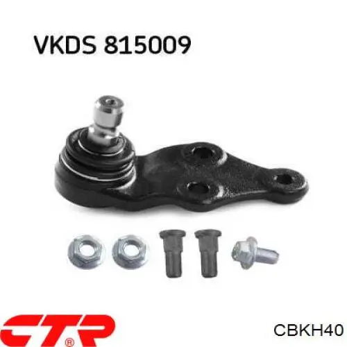 CBKH40 CTR Rótula inferior de suspensión