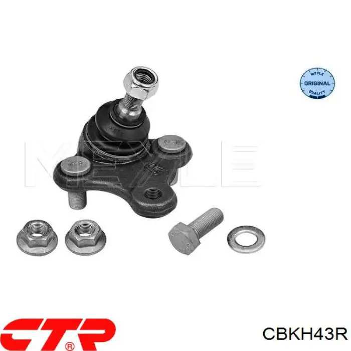 CBKH43R CTR Soporte de bola inferior derecho