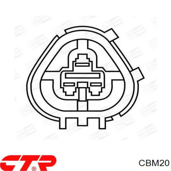 Rótula de suspensión CBM20 CTR