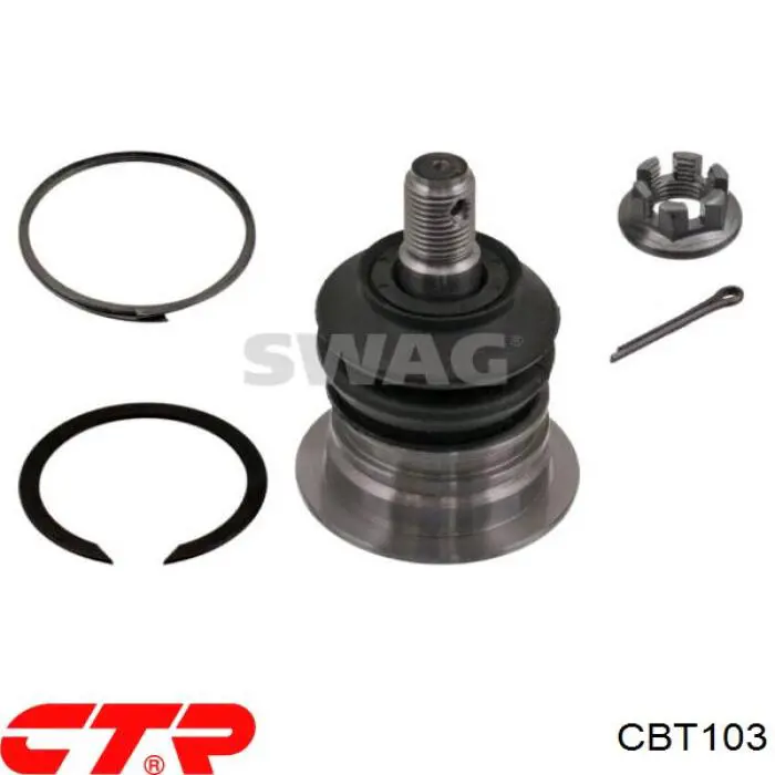 Rótula de suspensión superior CTR CBT103 precio, desde 22,32 EUR
