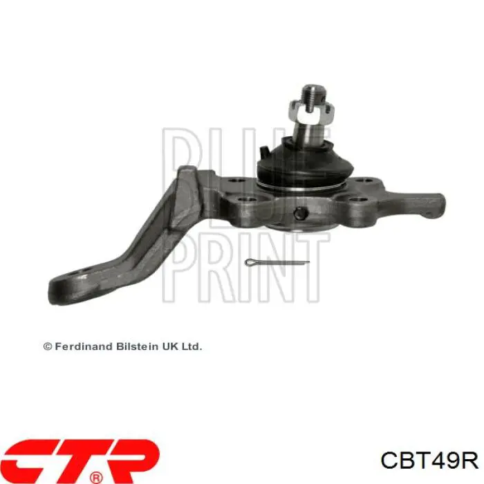 CBT49R CTR Soporte de bola inferior derecho