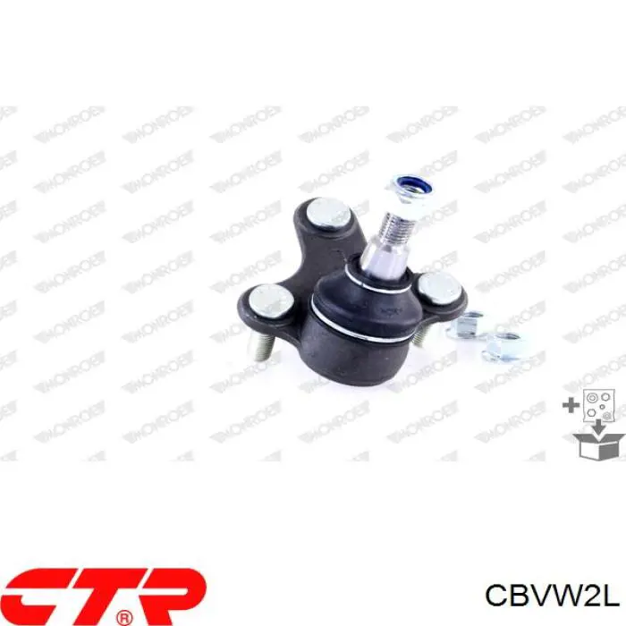 CBVW2L CTR Rótula de suspensión inferior izquierda