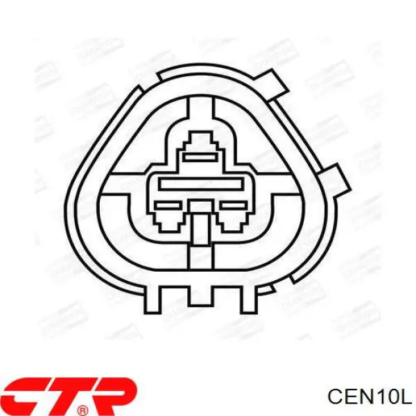 Comprar CEN10L CTR Rótula interior de la barra de dirección