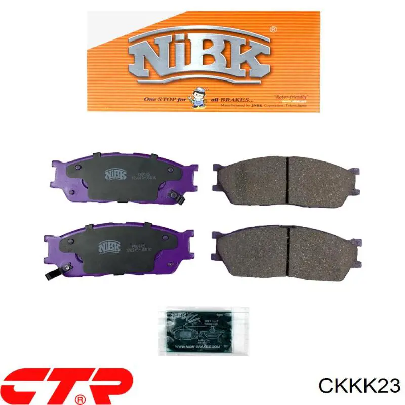 Pastillas de freno delanteras Mazda 323 BA