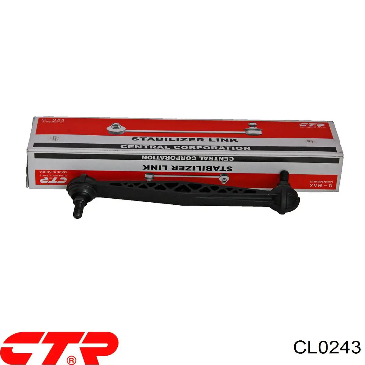 CL0243 CTR soporte de barra estabilizadora trasera