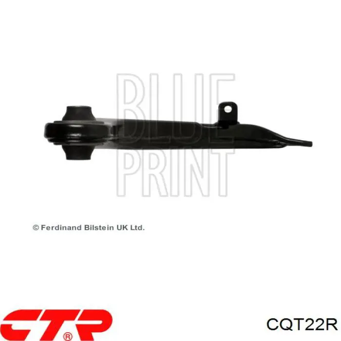 CQT22R CTR barra oscilante, suspensión de ruedas delantera, inferior derecha