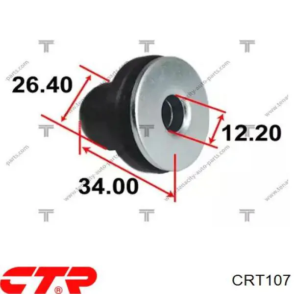 CRT107 CTR barra de acoplamiento