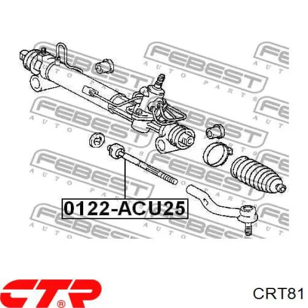 CRT-81 CTR barra de acoplamiento