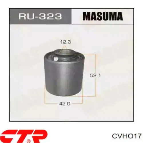 Juego de casquillos de tirante radial delantero CVHO17 CTR