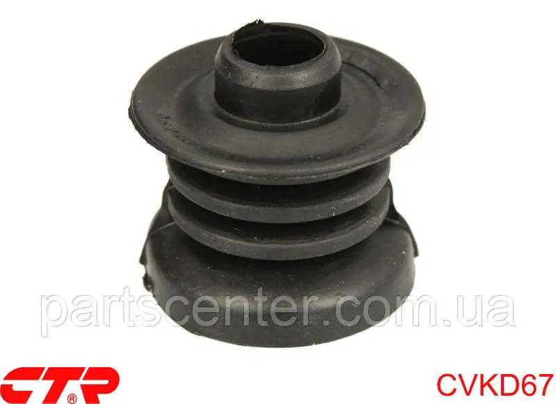 Buje de vástago de amortiguador trasero CTR CVKD67 precio, desde 2,96 EUR
