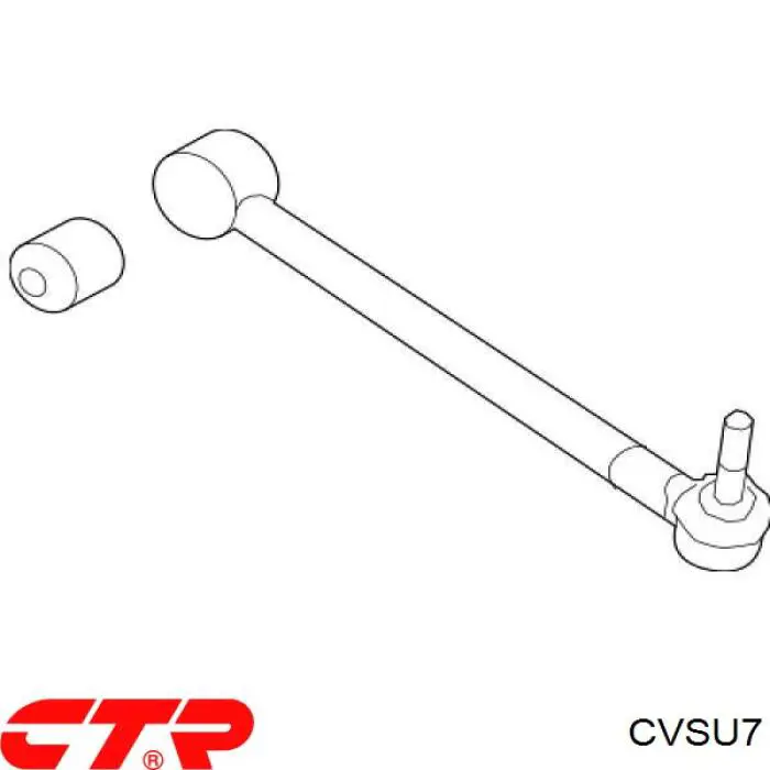 Buje interior del brazo transversal trasero CVSU7 CTR