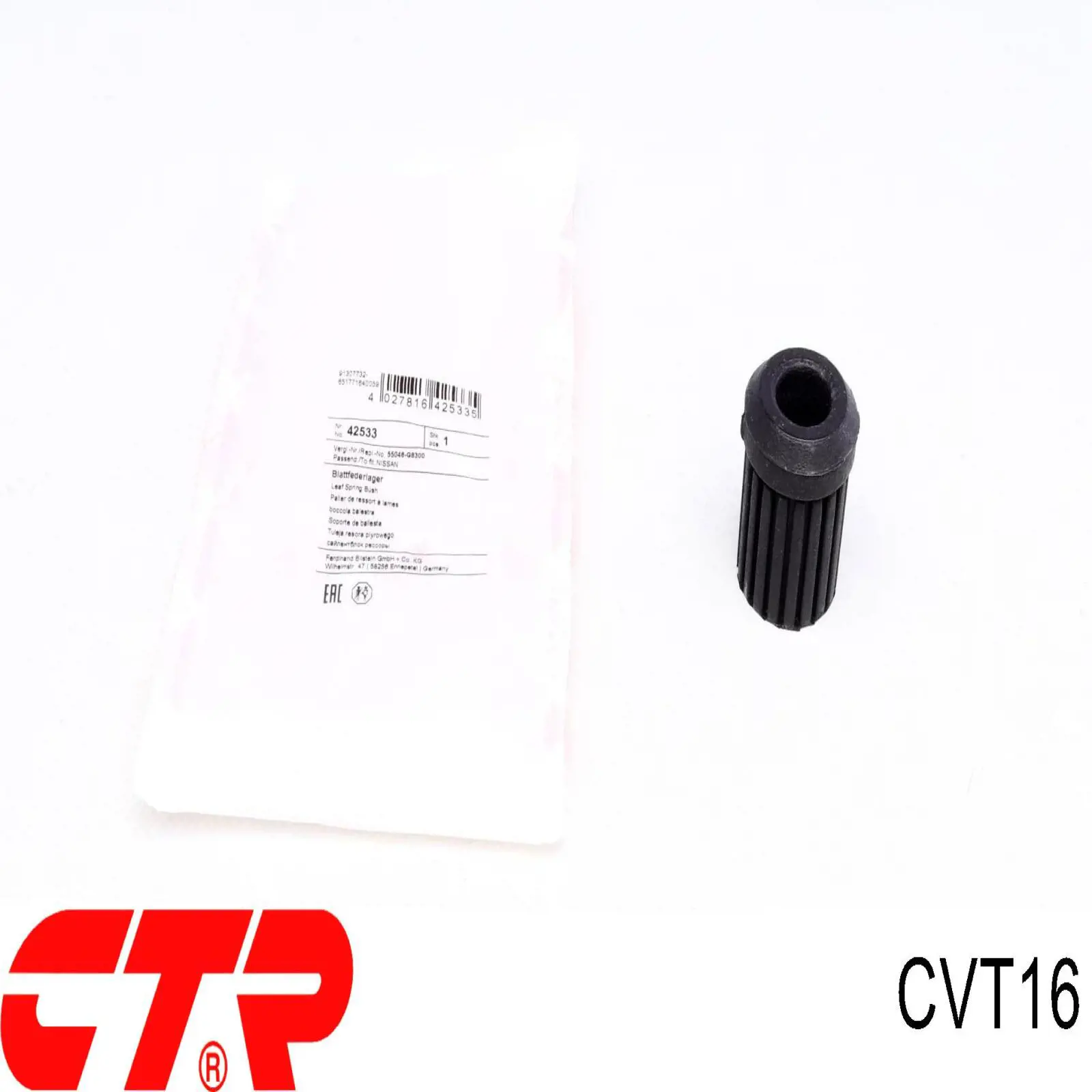 Buje de la bisagra del resorte de láminas CTR CVT16 precio, desde 1,09 EUR