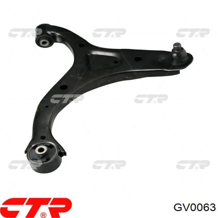 Silentblock del brazo de suspensión GV0063 CTR