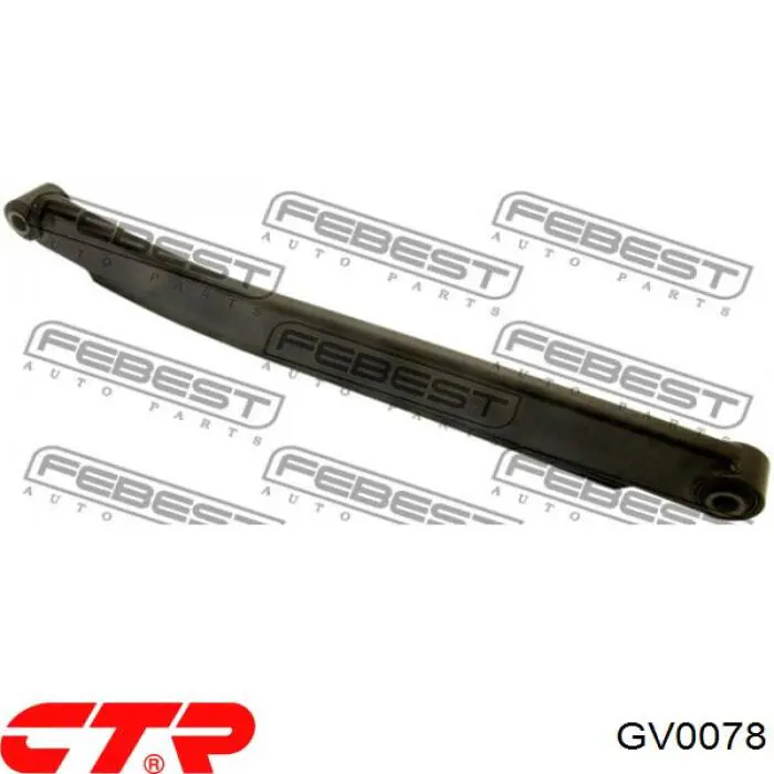 GV0078 CTR suspensión, barra transversal trasera