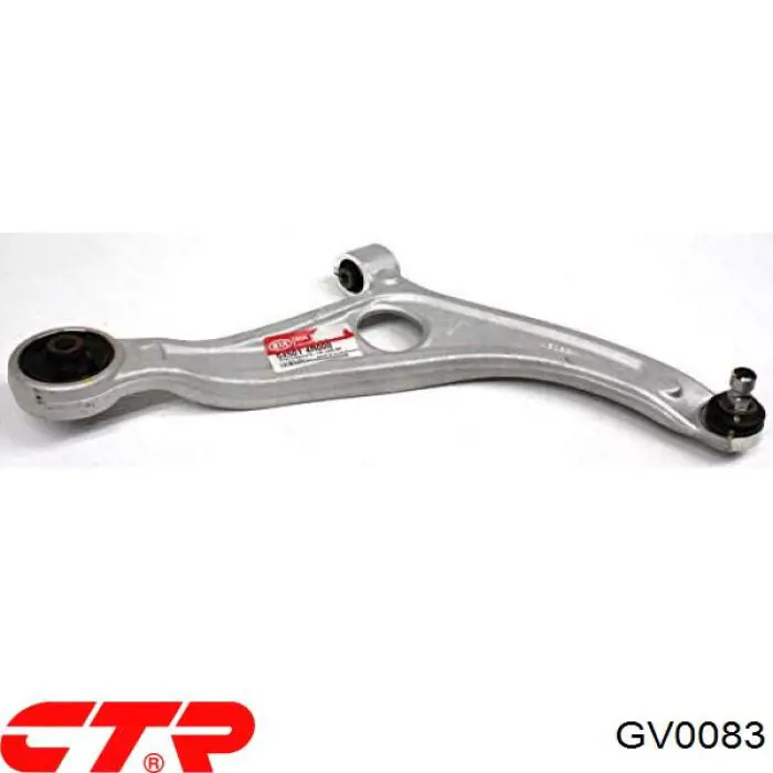 Silentblock del brazo de suspensión GV0083 CTR