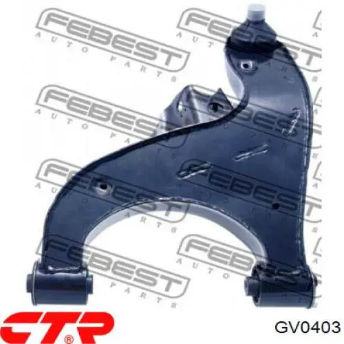 Buje del brazo inferior trasero CTR GV0403 precio, desde 11,70 EUR