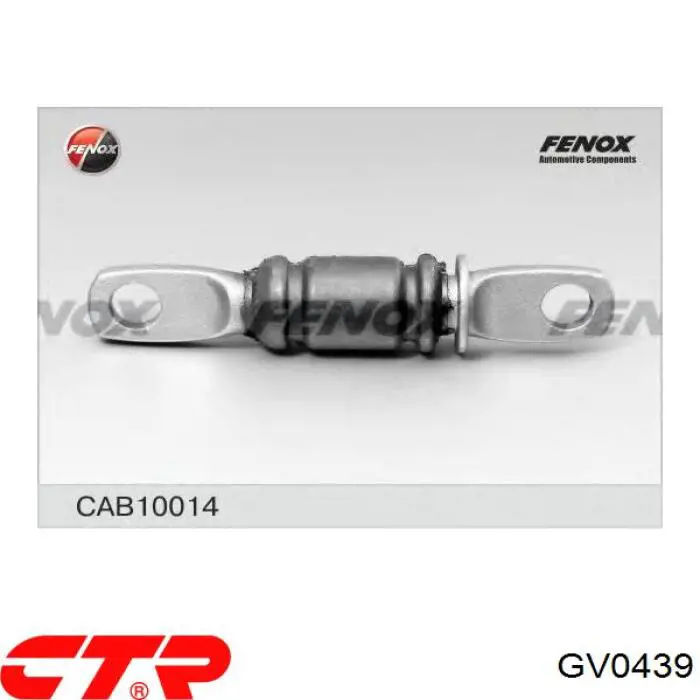 Silentblock de brazo de suspensión CTR GV0439 precio, desde 10,05 EUR