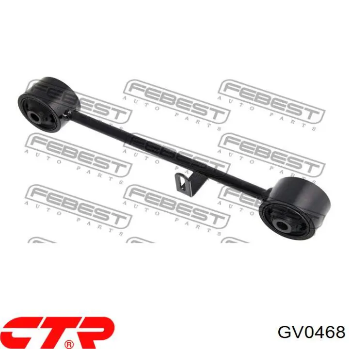 GV0468 CTR suspensión, brazo oscilante, eje trasero, superior