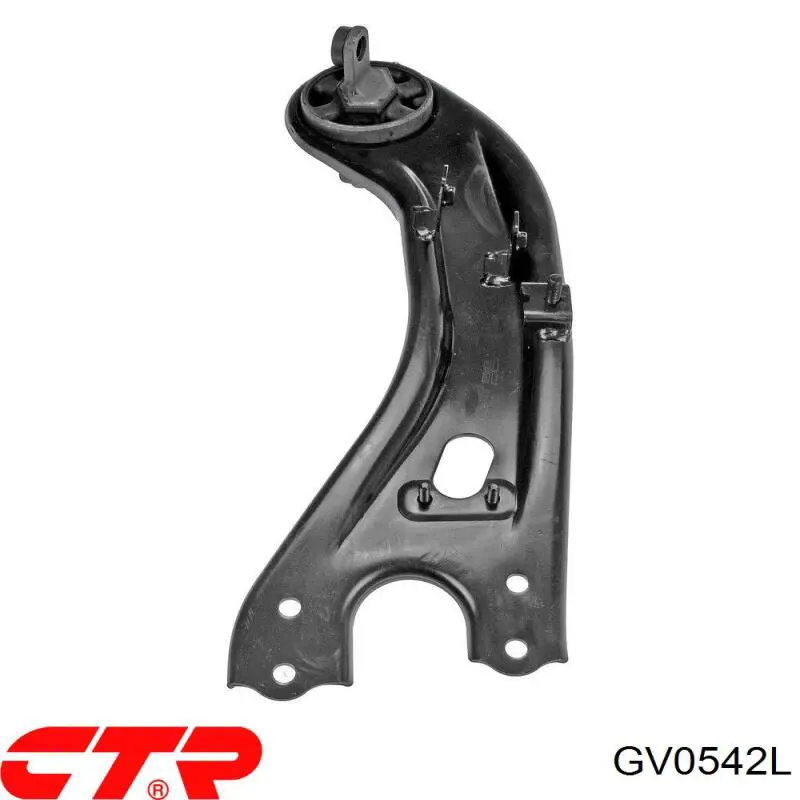 GV0542L CTR suspensión, brazo oscilante, eje trasero, inferior