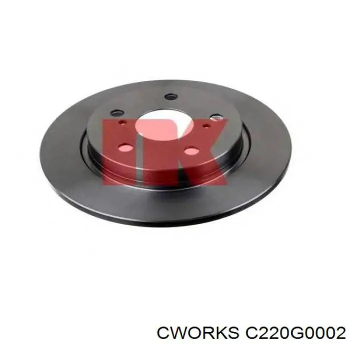 Disco de freno trasero Toyota Auris E15