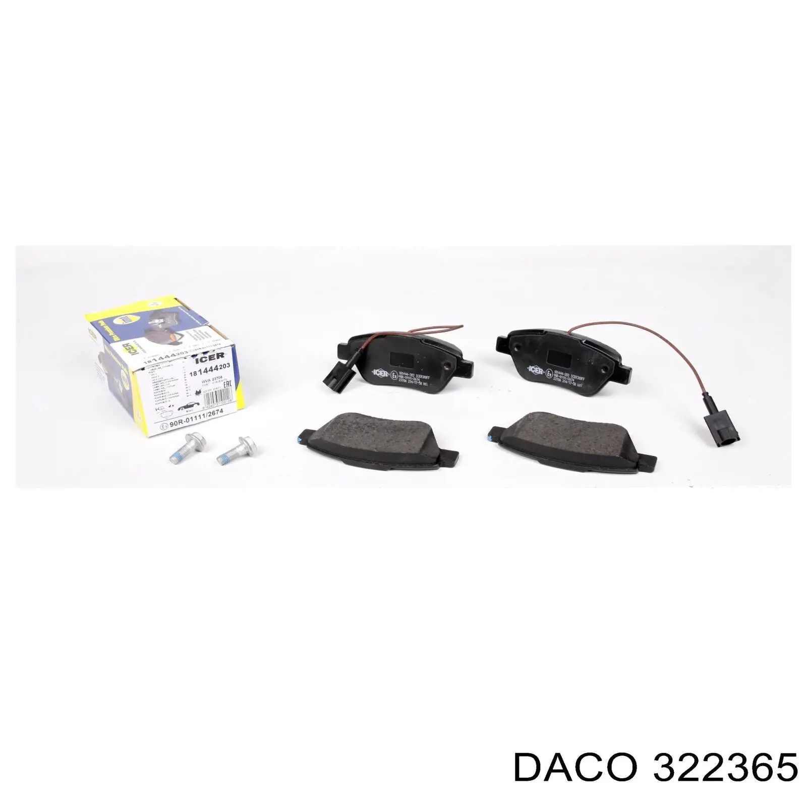 Pastillas de freno delanteras Fiat Stilo 192