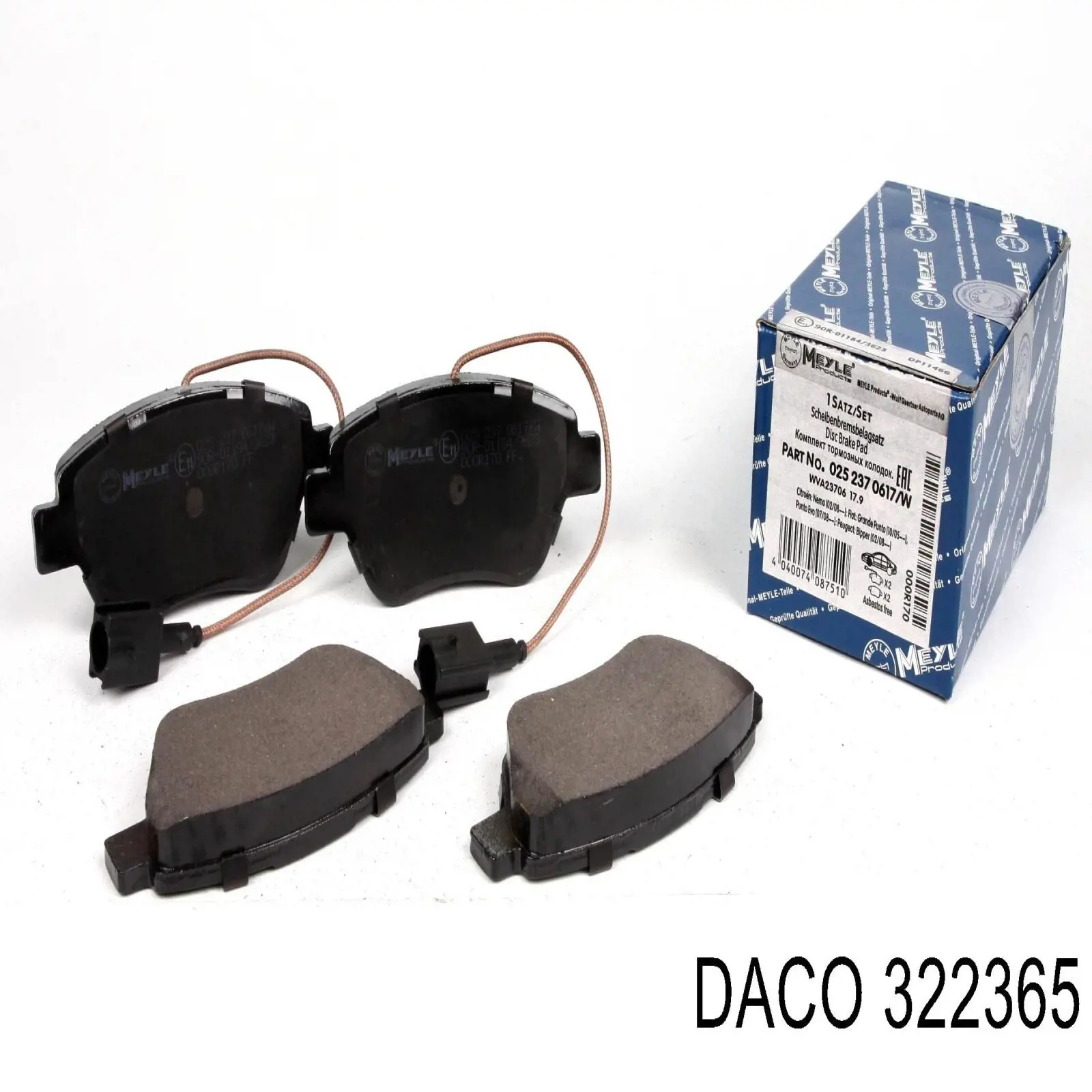 Pastillas de freno delanteras Fiat Stilo 192