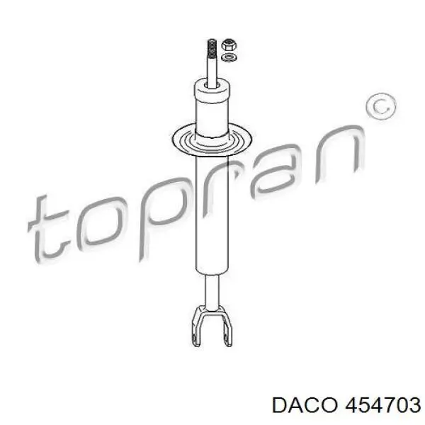 454703 Daco amortiguador delantero