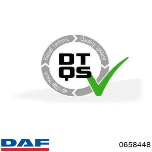 0658448 DAF cojinete de diferencial, eje trasero